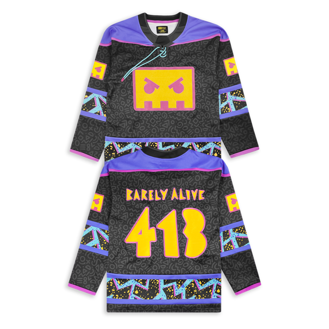 BARELY ALIVE - GALAXY - HOCKEY JERSEY