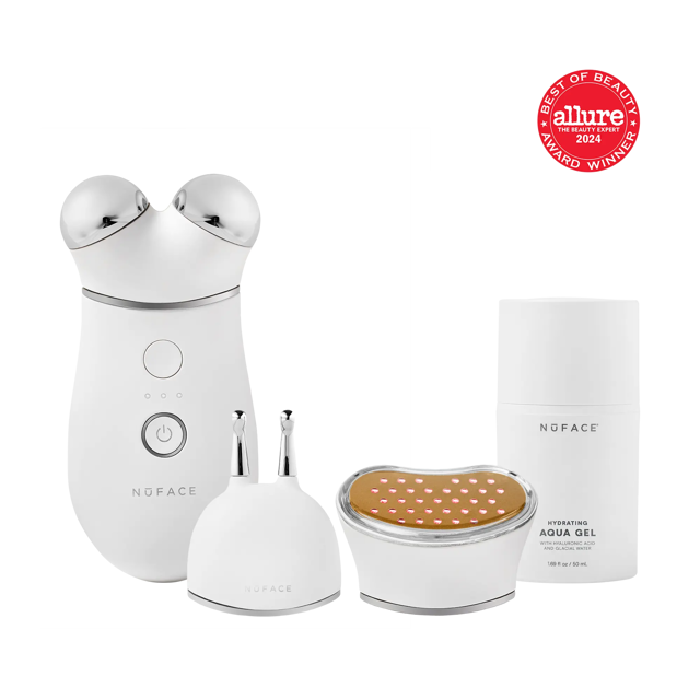 TRINITY+ Complete Set - Smart Microcurrent + LED Red Light Facial Toning Kit