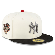 Men's New York Yankees New Era x Nigel Sylvester White/Black 2000 World Series Complex-Con 59FIFTY Fitted Hat