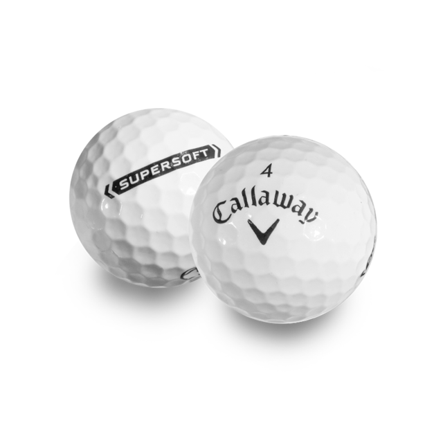 Used Callaway Super Soft Golf Balls - 1 Dozen