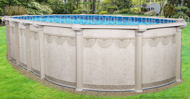 10'x16'x52" Hampton Oval Pool