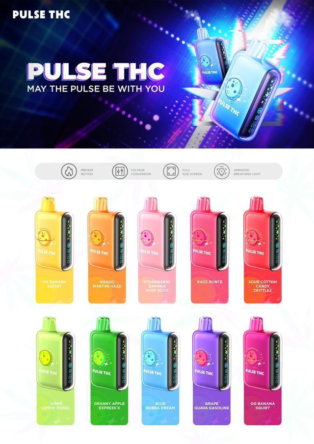 Pulse THC Disposable Vape Pen Device
