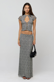 Sarah Skirt in Flores