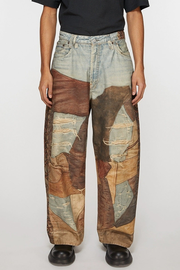 HJK Exclusive "Abstract" Deconstructed Jeans