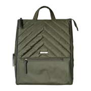 MinkeeBlue Puffer Amber Backpack with Lunch and Shoe Bag