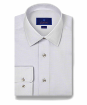 SBSP11012112 | White & Pearl Stretch Dress Shirt
