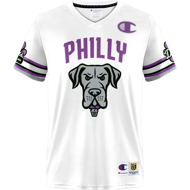 Champion Philadelphia Waterdogs 2025 Home Player (Drop Down) Replica Jersey - Youth