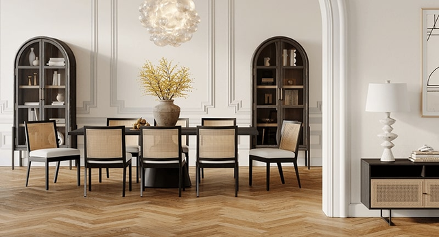 Prescy Coastal Beach Natural Teak Wood Root Console Table - Small