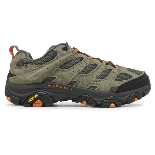 Merrell Moab 3 GTX Leather Textile Men's Lace Up Olive Shoes