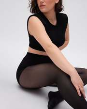 Control Top Super-Sheer Rip-Resist Tights