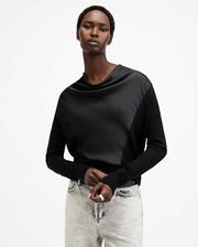 Myra Cowl Neck Merino Wool Sweater