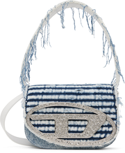 Blue 1dr Denim Bag
