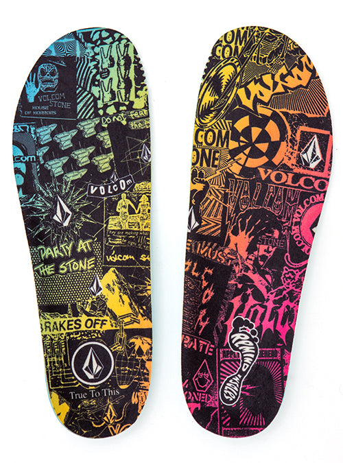 DESTIN IMPACT 5.5MM Low-All Arch Insoles | VOLCOM COLLAGE
