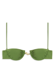 Hammond Bikini Top // Emerald Green