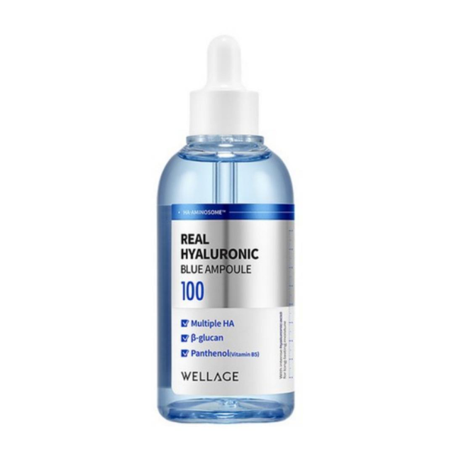 [Wellage] Real Hyaluronic Blue Ampoule 100 (2 soorten)