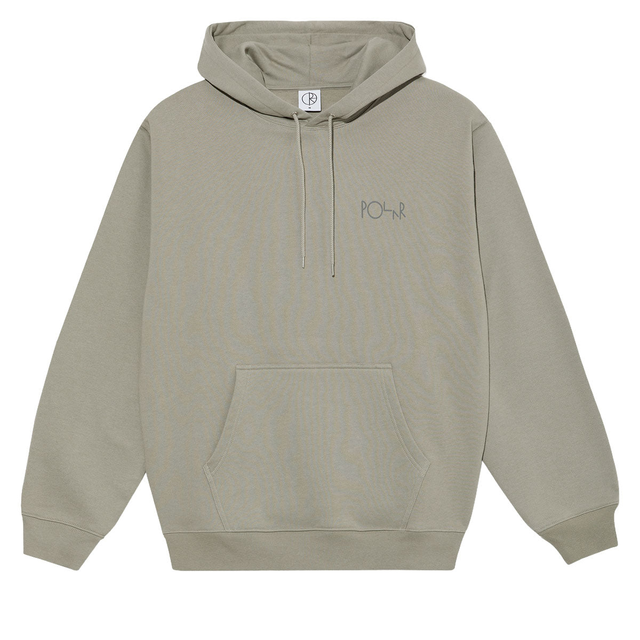Polar Stroke Logo Dave Hoodie - Vetiver
