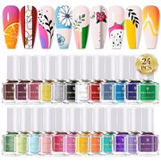 [US ONLY] 24 Colors Nail Stamping Polish Set