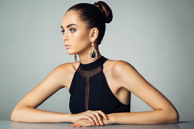 Studio shot of young beautiful woman #23 by CoffeeAndMilk