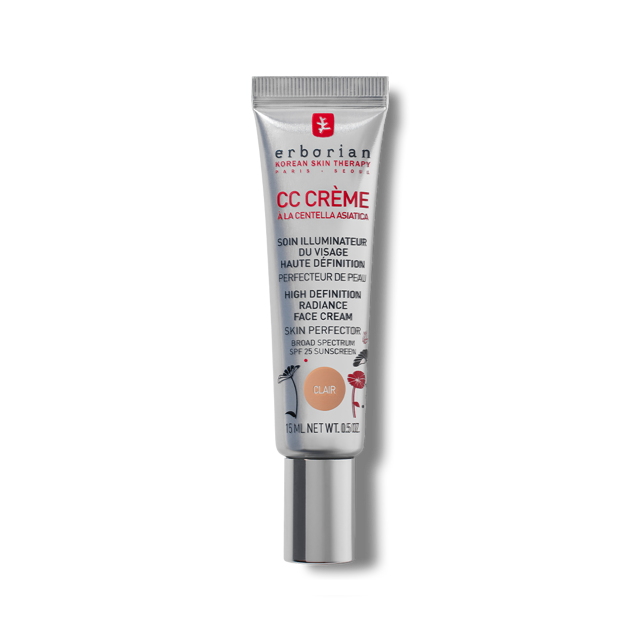 CC Cream Clair – buildable tinted color corrector with SPF 25