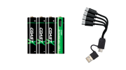 ZITHION-X AAA Rechargeable Batteries