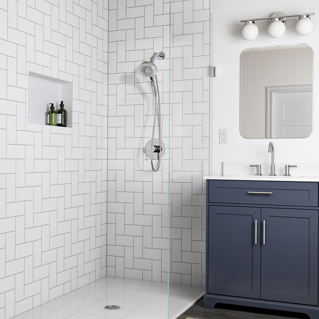 Nebia Yuba 5-Setting Handshower with HaloNetic Double Docking System, 1.5 gpm