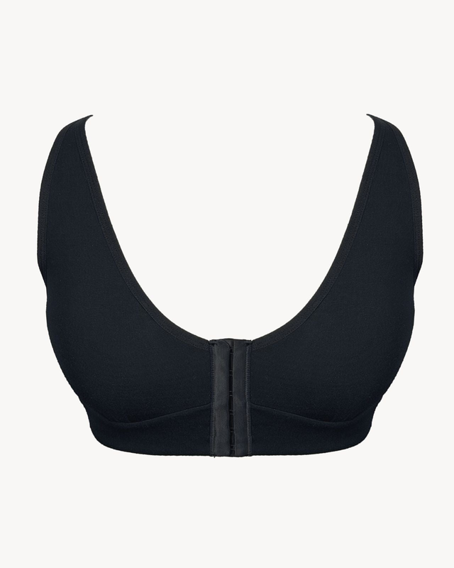 Rora Pocketed Front Closure Bra