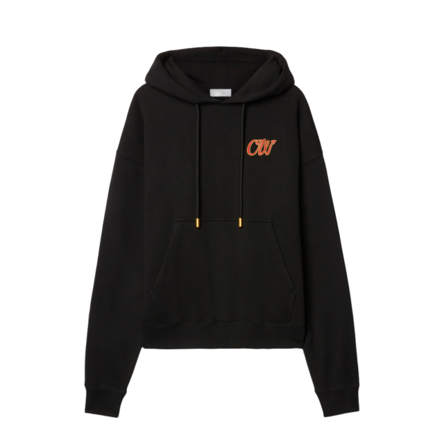 AC MILAN X OFF-WHITE - LOGO HOODIE