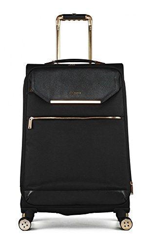 Ted Baker Womens Albany Softside 4WL Large Trolley (One Size, Black)