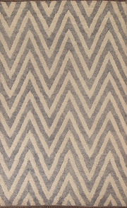 Chevron Gabbeh Wool Area Rug 7x10