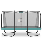 Signature Series 15'x9' Rectangle Outdoor Trampoline with Enclosure