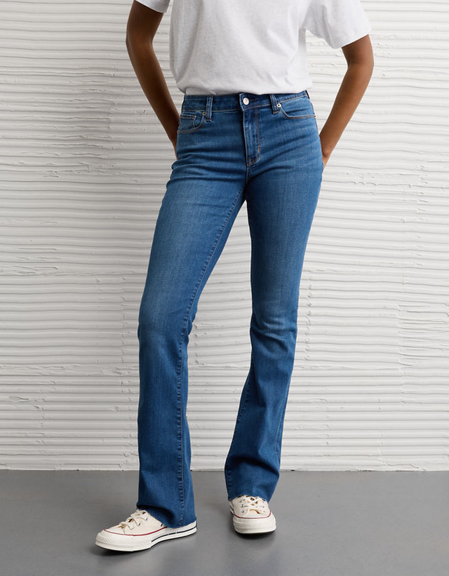AE Next Level High-Waisted Skinny Kick Jean