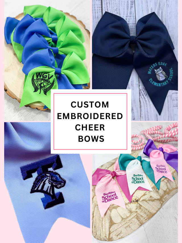 Custom Cheer Bows - Custom Hair Bows