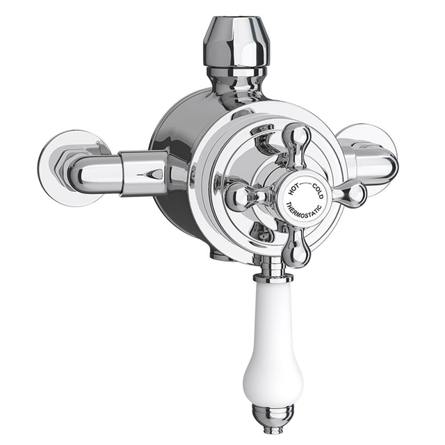 Trafalgar Traditional Dual Exposed Thermostatic Shower Valve