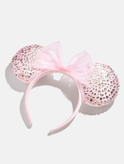 Disney Minnie Mouse Pink Bezel Ears Headband - Minnie Mouse Pink Bezel Ears