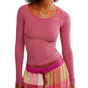 Free People Women s Love Letter Long Sleeve