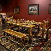 Yosemite Aspen & Barn Wood Dining Table