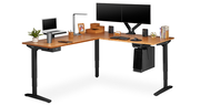 UPLIFT L-Shaped Standing Desk, 3-Leg