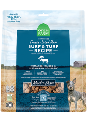 Surf & Turf Freeze Dried Raw Dog Food