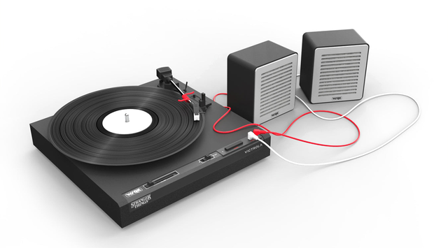 Stranger Things WSQK Record Player