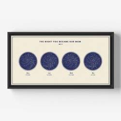 Starry Memories - Custom Starmap Canvas for Moms and their Kids