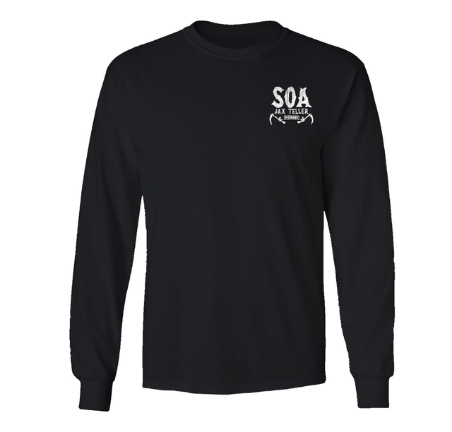 Sons of Anarchy Jax Teller Armed Adult Long Sleeve T-Shirt