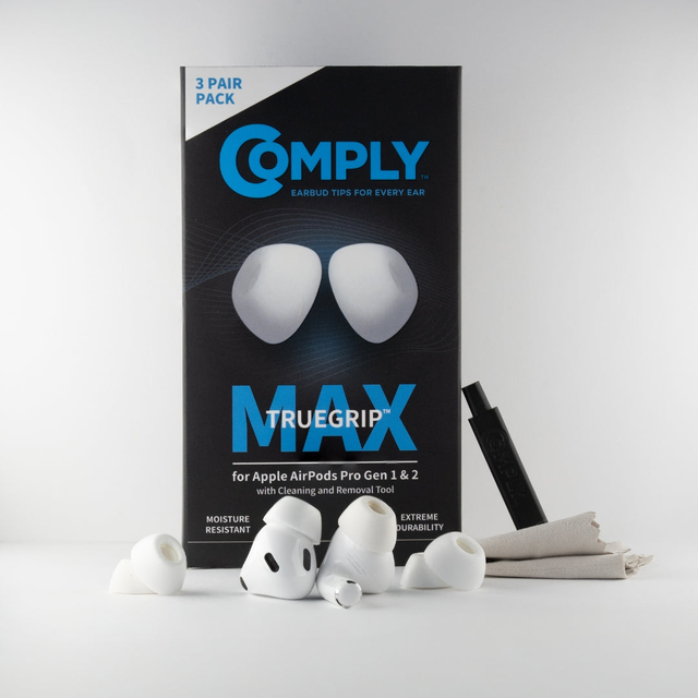 Memory Foam Ear Tips for Apple AirPods Pro Gen 1 & 2
