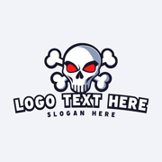Skull Pirate Cartoon Logo | BrandCrowd Logo Maker | BrandCrowd