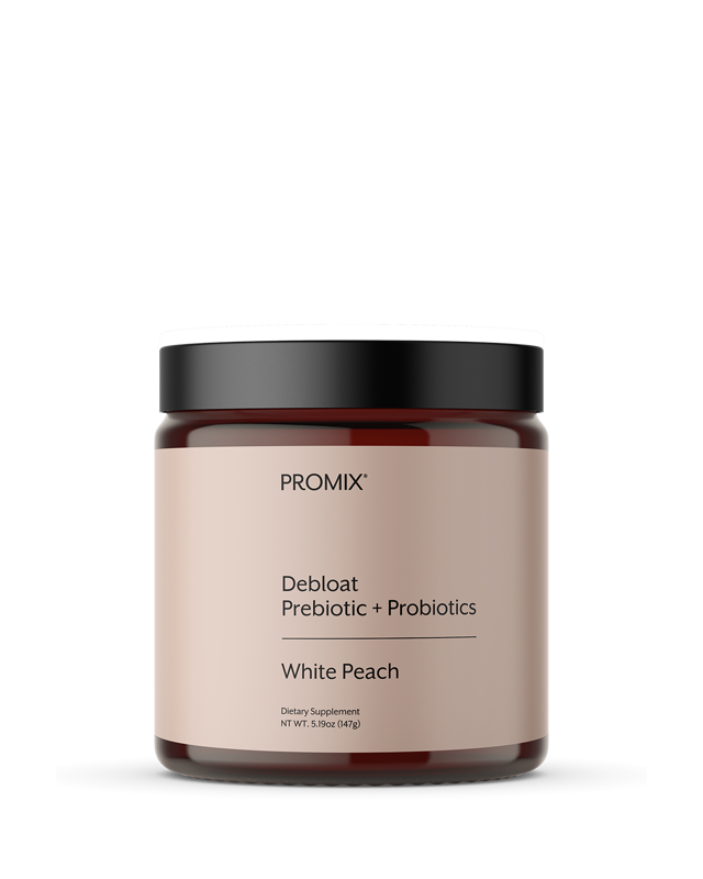 White Peach Debloat: Prebiotic + Probiotic