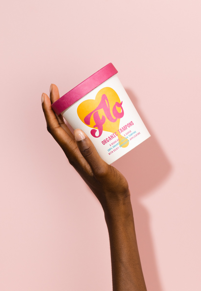 FLO Eco-Applicator Tampons