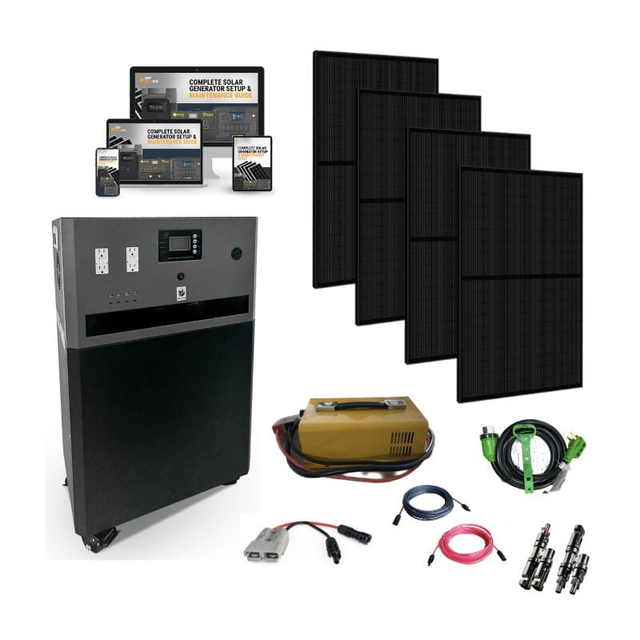 FORCE 15K - 8,000W 120/240V Output + 15kWh Lithium Power Station | 4,000W Solar Input | Made In America | 10-Year Warranty | Choose Bundle - Free Shipping [Pre-Order] *Shipping April 2024*