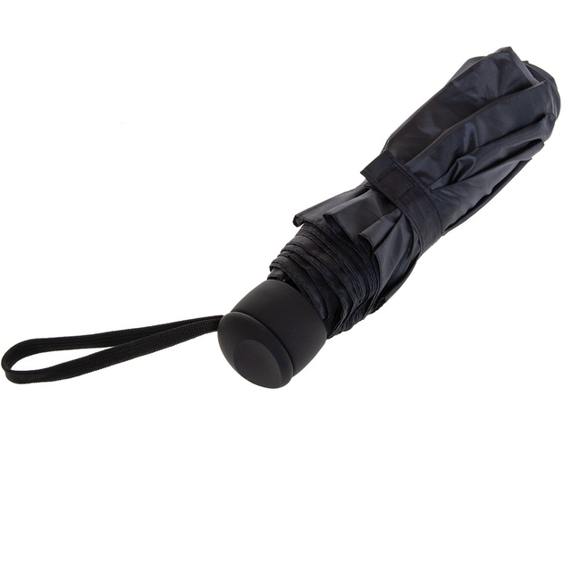 Rain Or Shine Unisex Manual Umbrella - Black