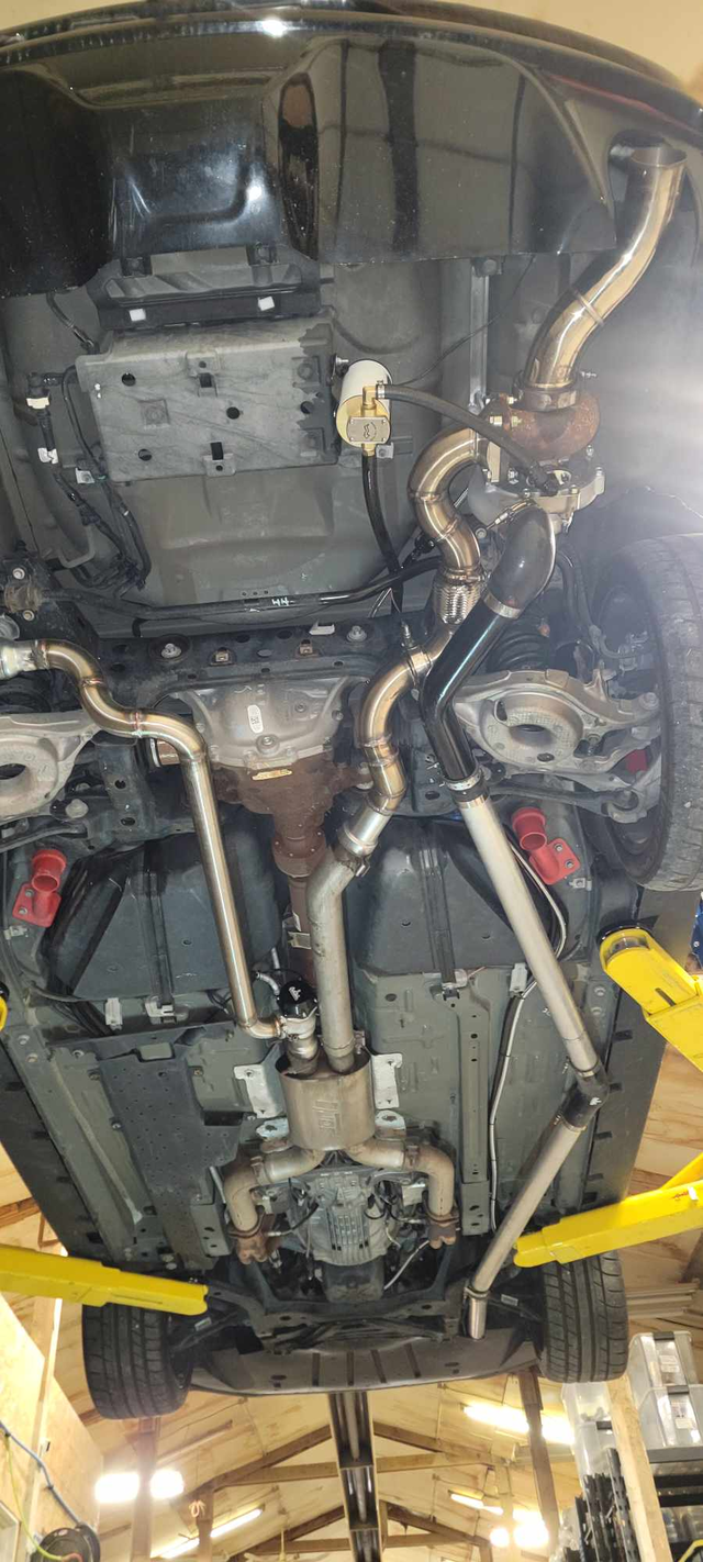 Mafia Low Buck Rear Mount Turbo Kit - (15-23 5.0L V8 Mustang)