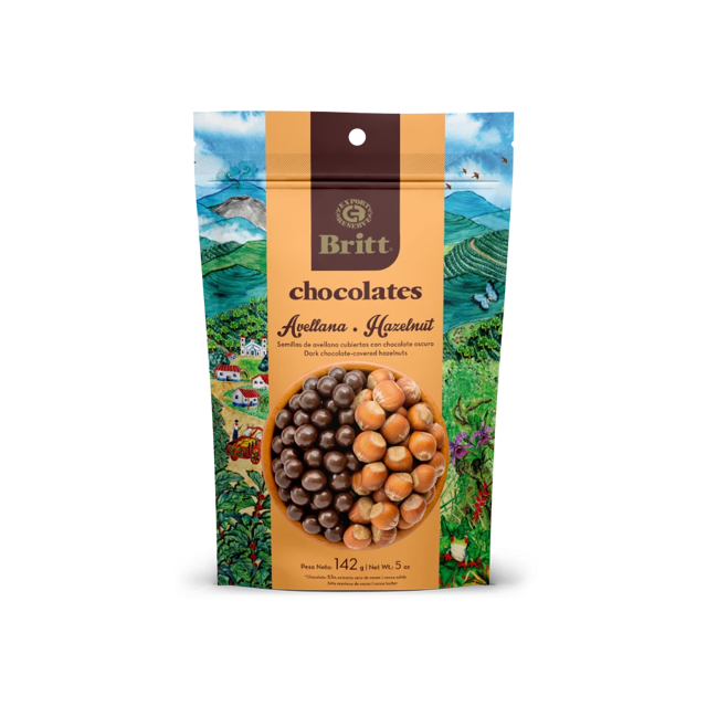 DARK CHOCOLATE COVERED HAZELNUTS
