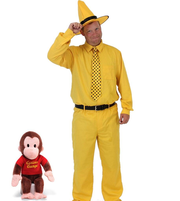 Curious George Man In The Yellow Hat Costume Set